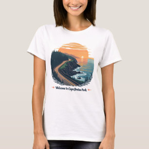 Welkom bij Cape Breton Highlands National Park T-shirt