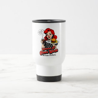 Welkom bij Clown World Travel Mug Reisbeker
