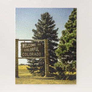 Welkom bij Colorful Colorado Legpuzzel