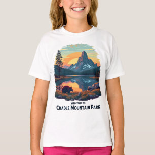 Welkom bij Cradle Mountain National Australian T-shirt