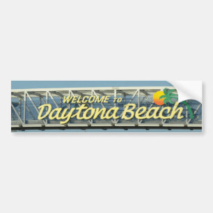 Welkom bij Daytona Beach Bumpersticker