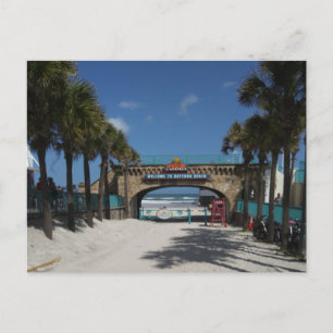 Welkom bij Daytona Beach foto briefkaart