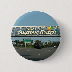 Welkom bij Daytona Beach Ronde Button 5,7 Cm