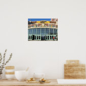 Welkom bij de Asbury Park Boardwalk Poster (Keuken)