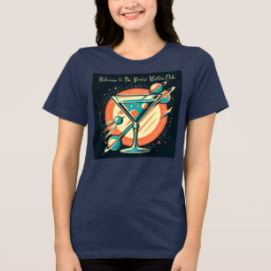 Welkom bij de Atomic Martini Club Space Age Tri-Blend Shirt