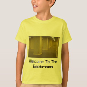 Welkom bij de Backrooms Kinder T-shirt