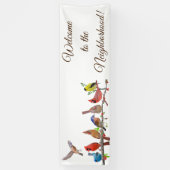 Welkom bij de Banner van de groep (Verticaal)