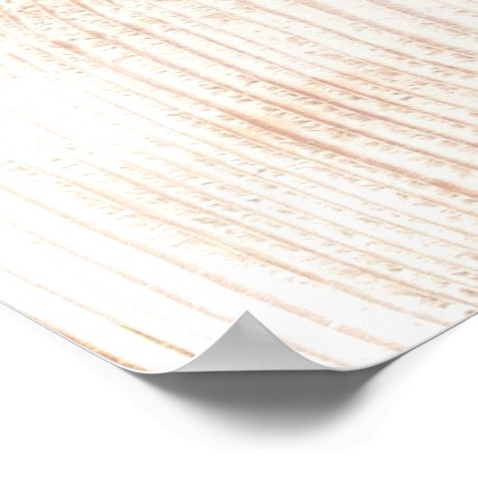 Welkom bij de bruiloft Custom Rustieke Hout Snijd Poster (Hoek)