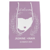 Welkom bij de bruiloft van Ohio bevoordeelt de gew Medium Cadeauzakje (Voorkant)