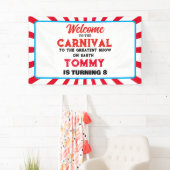 Welkom bij de Carnaval voeg je eigen tekst Banner (Insitu)
