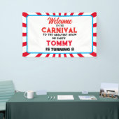 Welkom bij de Carnaval voeg je eigen tekst Banner (Beurs)