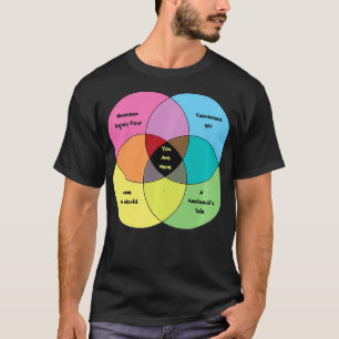 welkom bij de Convergence Retro Scifi Dys T-shirt
