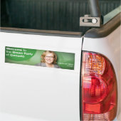 Welkom bij de Groene Partij van Canada Leider May Bumpersticker (Op Truck)