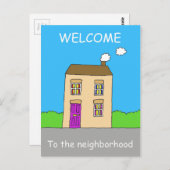 Welkom bij de groep briefkaart (Voorkant / Achterkant)