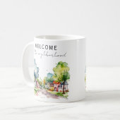 Welkom bij de groep koffiemok (Voorkant links)