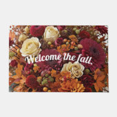 Welkom bij de Herfst - Bloemendeurmat Deurmat (Voorkant)