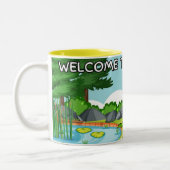 Welkom bij de Marsh Coffee mok (Links)