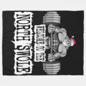 Welkom bij de Noordzool Fleece Deken (Voorkant (Horizontaal))