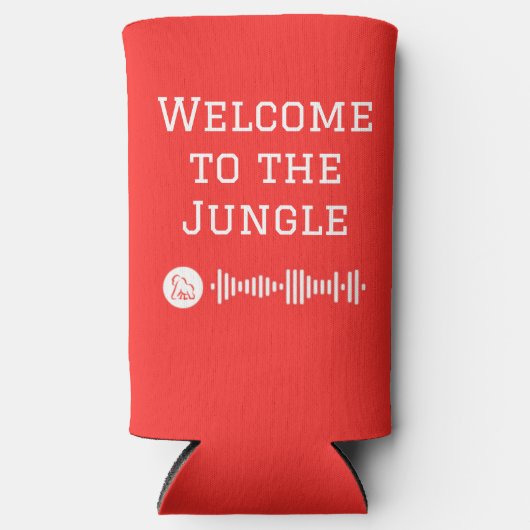 Welkom bij de Oerwoud spotify code (Voorkant)