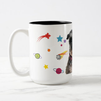Welkom bij de Plutoverse Coffee-Mok Tweekleurige Koffiemok