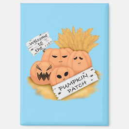 Welkom bij de Pumpkin Patch Magnet Magneet