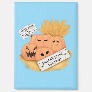 Welkom bij de Pumpkin Patch Magnet Magneet