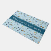 Welkom bij de rivierboten Zeilboten Deurmat (Schuin)