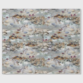 Welkom bij de Seaside Cadeaupapier (Vlak)