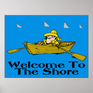 Welkom bij de Shore, Rowboot Poster