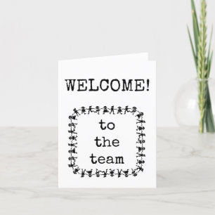 Welkom bij de Team New Employee Kaart