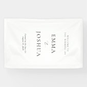 Welkom bij de Wedding Vinyl Signage Spandoek (Horizontaal)