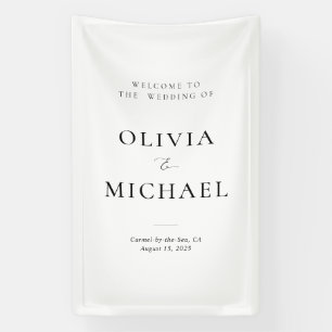 Welkom bij de Wedding Vinyl Signage Spandoek