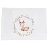 Welkom bij de World Large Gift Bag Groot Cadeauzakje (Achterkant)