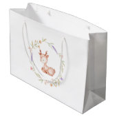 Welkom bij de World Large Gift Bag Groot Cadeauzakje (Achterkant Gekanteld)