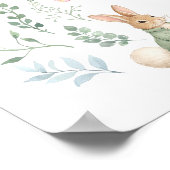 Welkom bij 'Een Nieuwe Hoofdstuk' Boek Baby Shower Poster (Hoek)