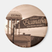 Welkom bij Escanaba Magnet Magneet (Voorkant)