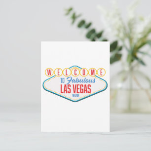 Welkom bij Fabulous las vegas Briefkaart