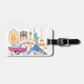 Welkom bij Fabulous Las Vegas City Bagagelabel (Voorkant horizontaal)