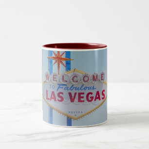 Welkom bij Fabulous Las Vegas Two Tone Mok