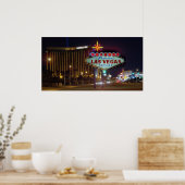Welkom bij Fabulous Las Vegas Widescreen Poster (Keuken)
