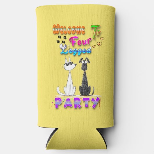 Welkom bij Four Legged Party (Voorkant)