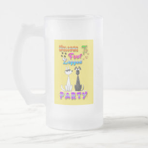 Welkom bij Four Legged Party Matglas Bierpul