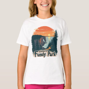 Welkom bij Fundy National Canadian Park T-shirt