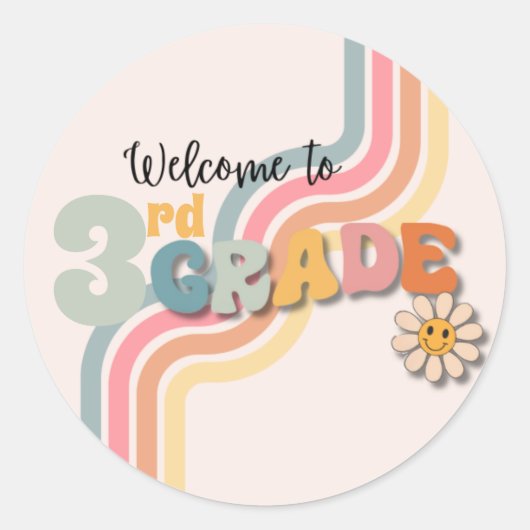 Welkom bij Grade Classroom sticker (Voorkant)