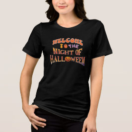 Welkom bij Halloween Tri-Blend Shirt