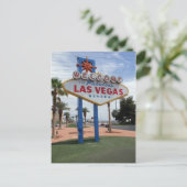Welkom bij HDR Briefkaarten in Las Vegas (Staand voorkant)