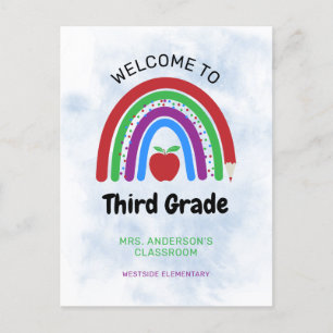 Welkom bij het Briefkaart van de 3de klas van de r