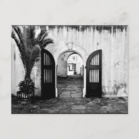 "Welkom bij het Castle of Good Hope" JTG Art Briefkaart (Voorkant)