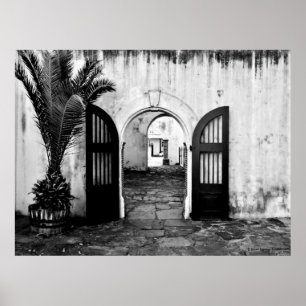 "Welkom bij het Castle of Good Hope" JTG Art Poster