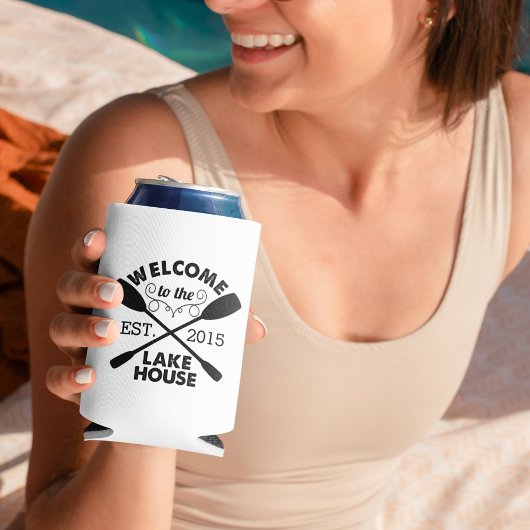 Welkom bij het Lake House | Rustische Paddles Blikjeskoeler